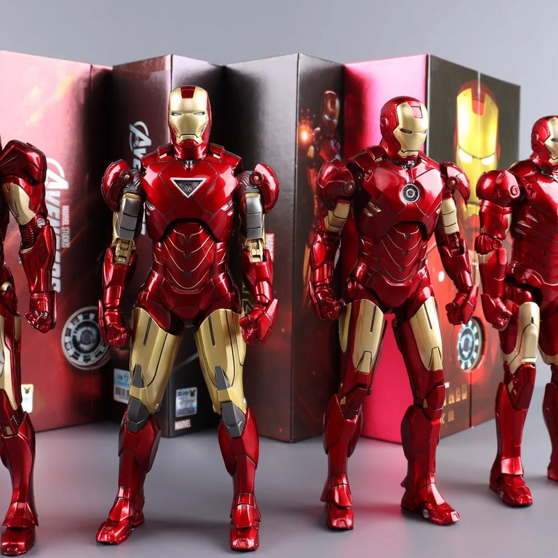 Action Figure do Homem de Ferro Articulado da Marvel