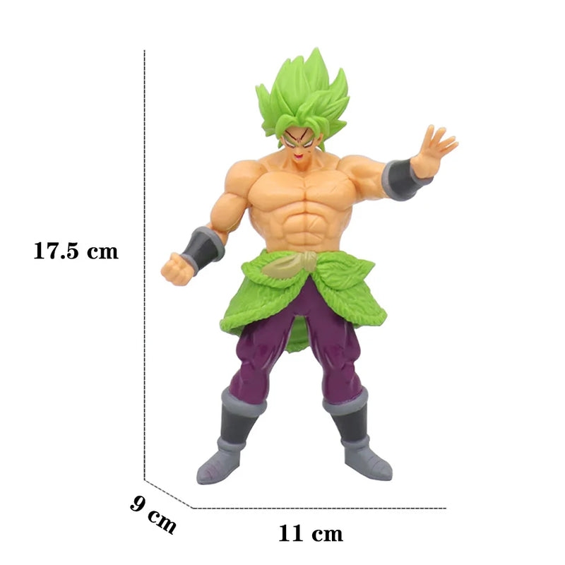 Action Figures Personagens Dragon Ball, Cerca de 18cm