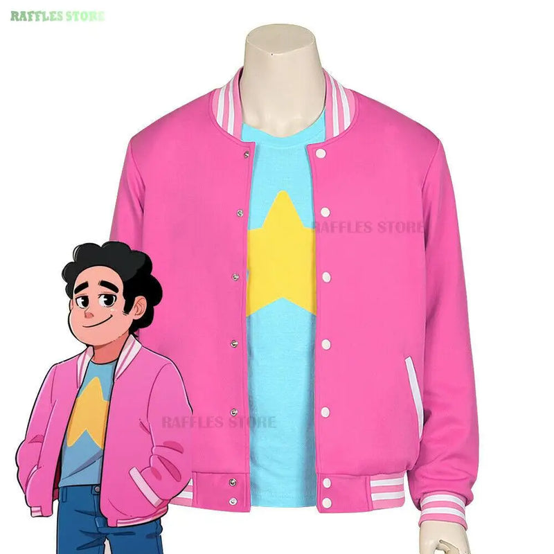 Conjunto Moletom/Jaqueta com Camisa Steven Universo Futuro EXCLUSIVA OPÇÃO NERD