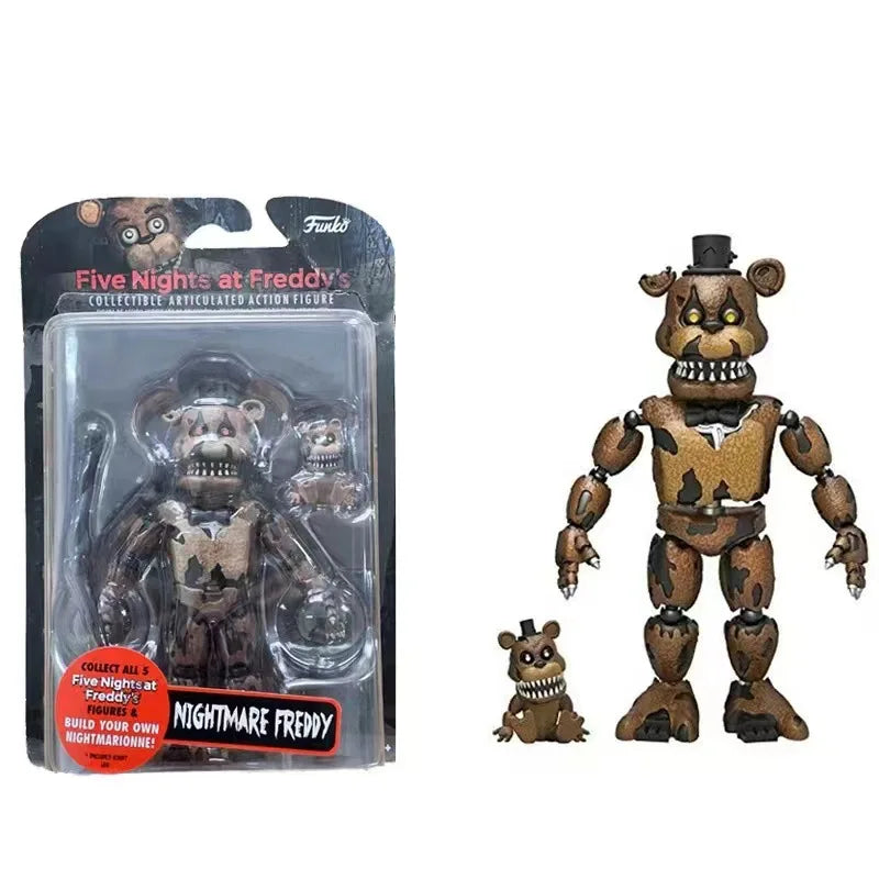 Colecionáveis FNAF Five Nightmare Freddy's