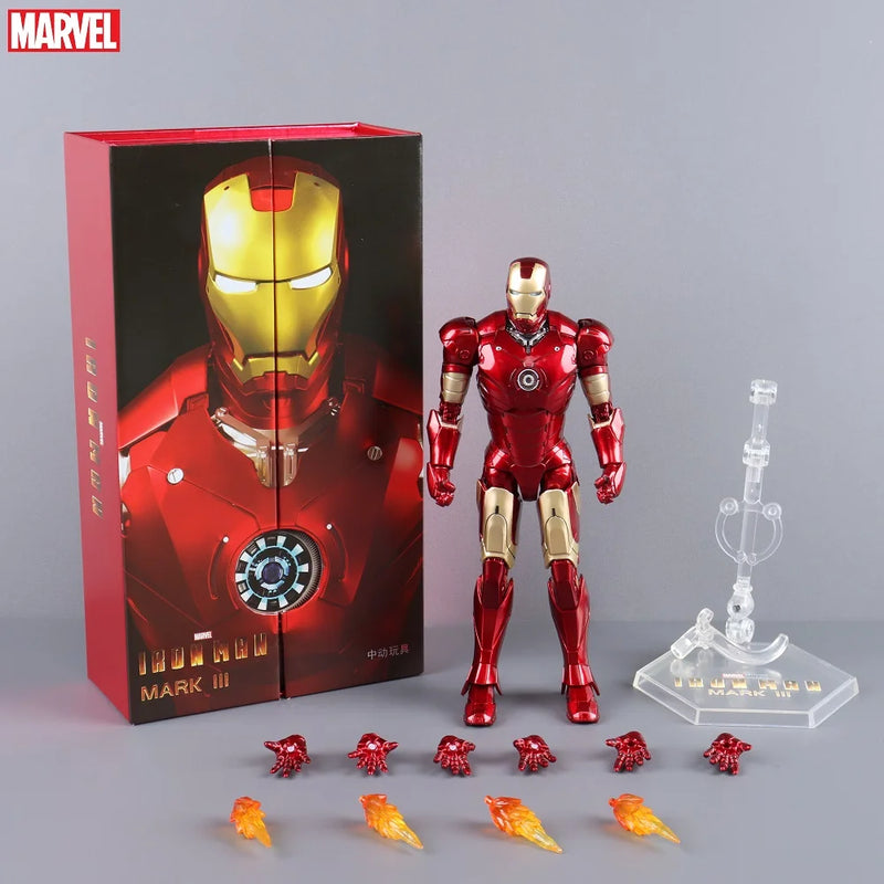 Action Figure do Homem de Ferro Articulado da Marvel