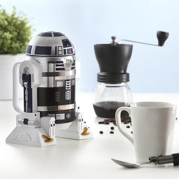 Cafeteira/Jarra Personalizada Droid R2D2 Star Wars de 1 Litro em Vidro