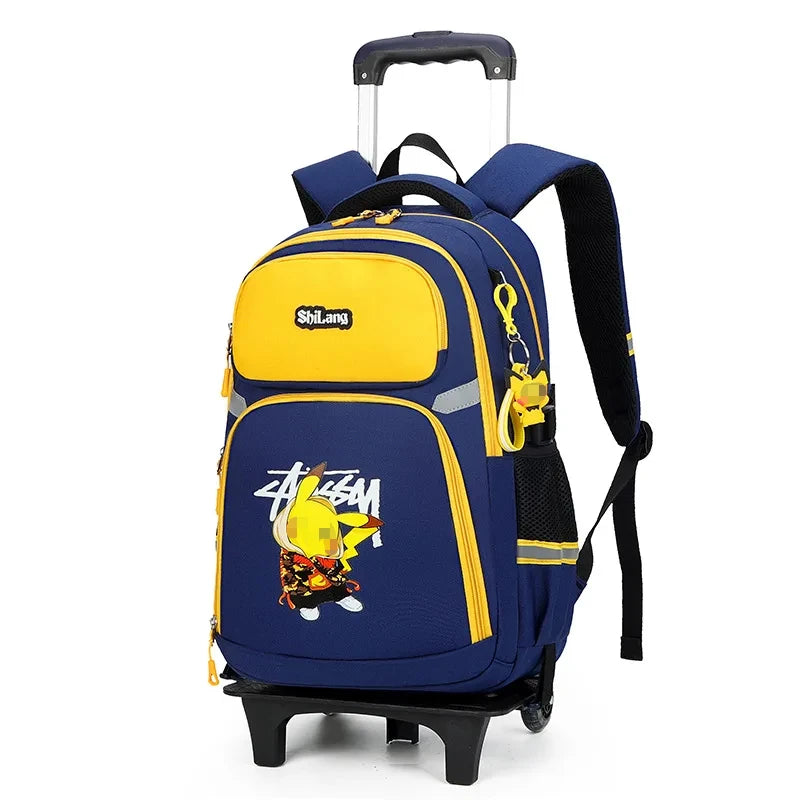 Mochila Pokémon Com 2 ou 6 Rodinhas (Exclusiva)