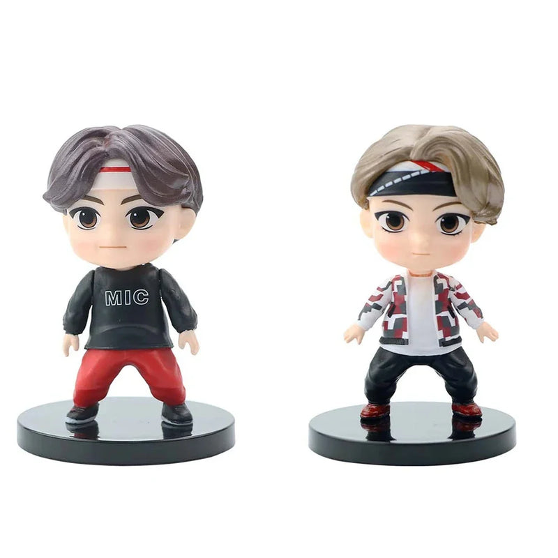 Combos Action Figure do Grupo Kpop BTS - A.R.M.Y.S