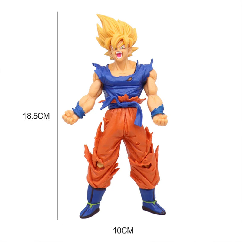 Action Figures Personagens Dragon Ball, Cerca de 18cm