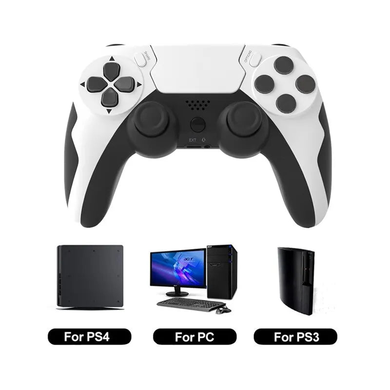 Controles PS5 Bluetooth para console PS4, Android e Gamepad para PCs