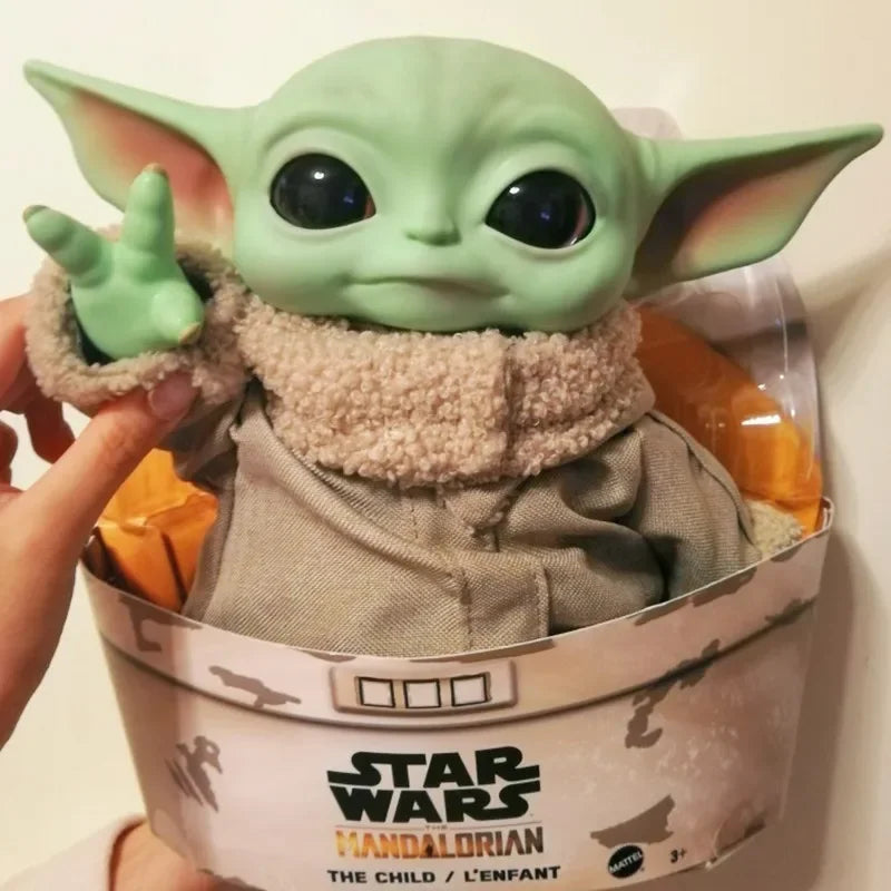 Boneco Baby Grogu (Yoda) de 28cm: The Mandalorian- Star Wars