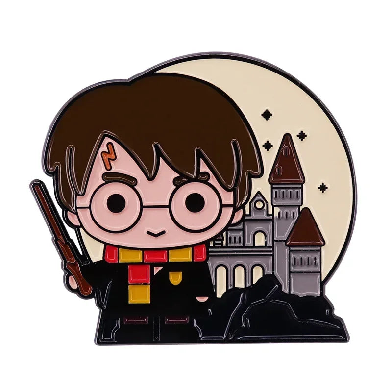 Harry Potter- Colares de Hogwarts (Broche)