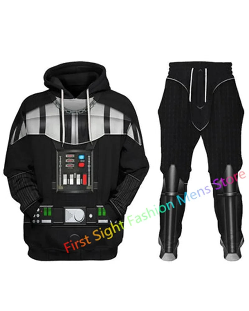 Novos Moletons 2024 Star Wars com Capuz e Calça