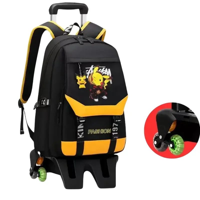 Mochila Pokémon Com 2 ou 6 Rodinhas (Exclusiva)