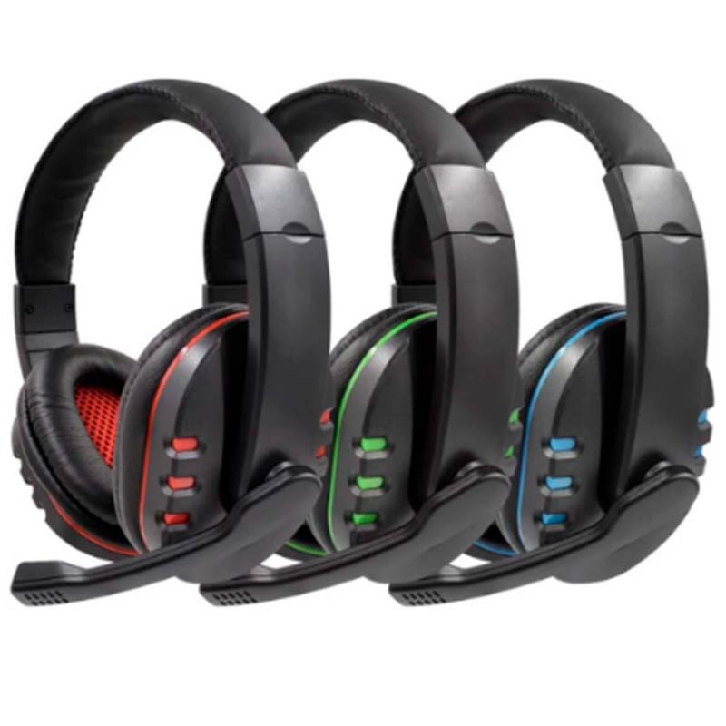 Headphone Jogos com Microfone e Retroiluminação RGB PC, XONE, PS3, PS4 (com fio)