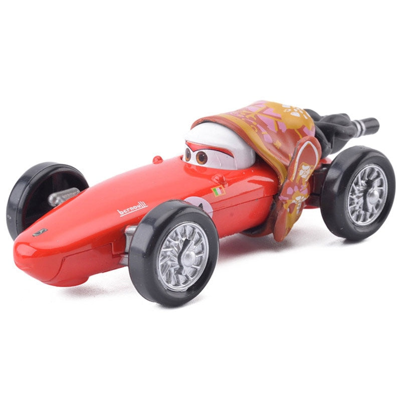 Relâmpago McQueen Francesco Bernoulli Carros Pixar, Francesco