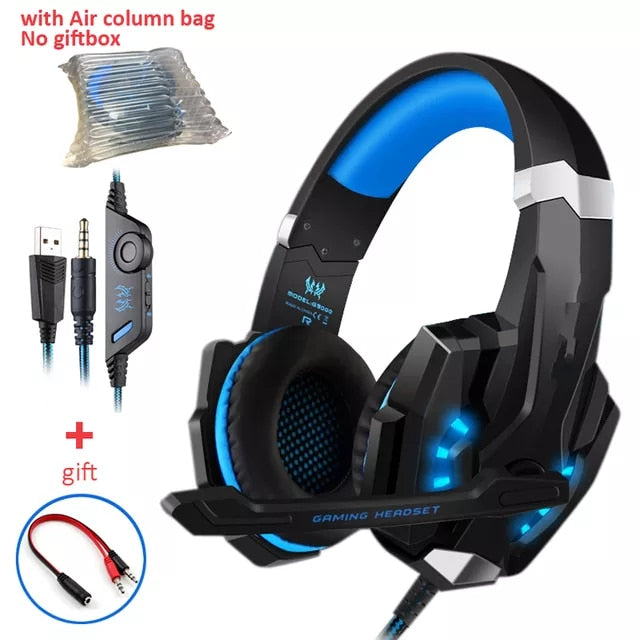 Headfone Kotion Each Gaming Stereo Playstation/Xbox/PC/Laptop/Android/IOS (Todos com Fio)