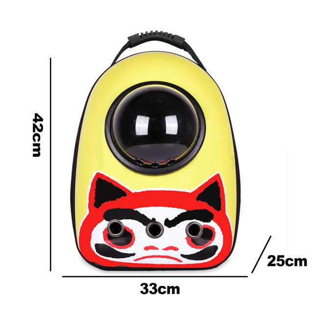 Mochila para Pets Pokémon em Designer Pokébola Vermelha/Azul (Outros Modelos)