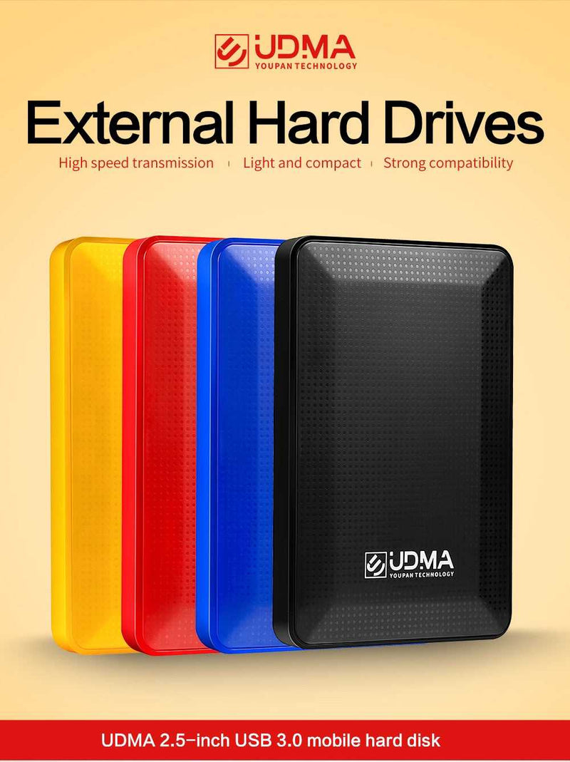 Original USB3.0 HDD External Hard Drive de 80G à 2TB