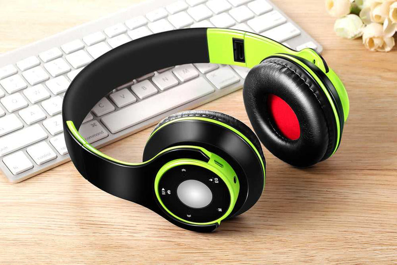 Headphones Modelo SG-8 2021 com Suporte SD Bluetooth e Wireless Android/IOS