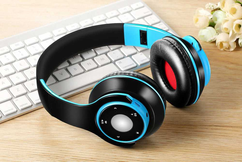 Headphones Modelo SG-8 2021 com Suporte SD Bluetooth e Wireless Android/IOS