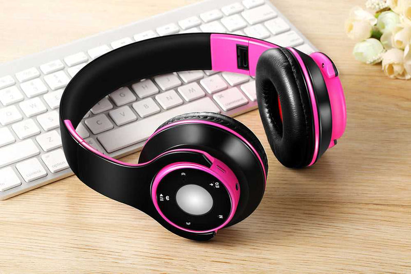 Headphones Modelo SG-8 2021 com Suporte SD Bluetooth e Wireless Android/IOS