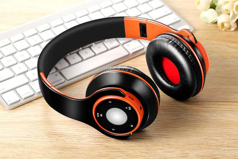 Headphones Modelo SG-8 2021 com Suporte SD Bluetooth e Wireless Android/IOS