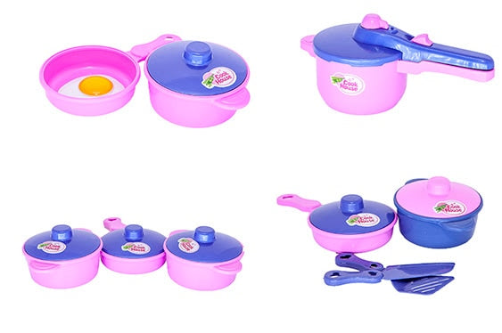 Mega Kit de Cozinha Infantil com 49 Peças