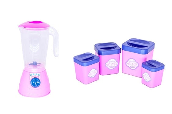 Mega Kit de Cozinha Infantil com 49 Peças